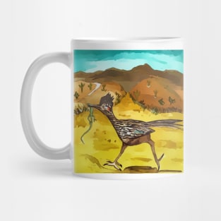 Road Runner and lizard Mug